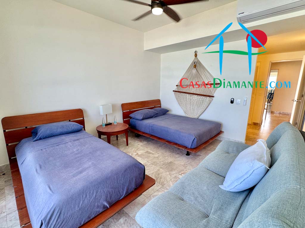 Residencial PlayaMar Aruba 801 - Recámara tres 2